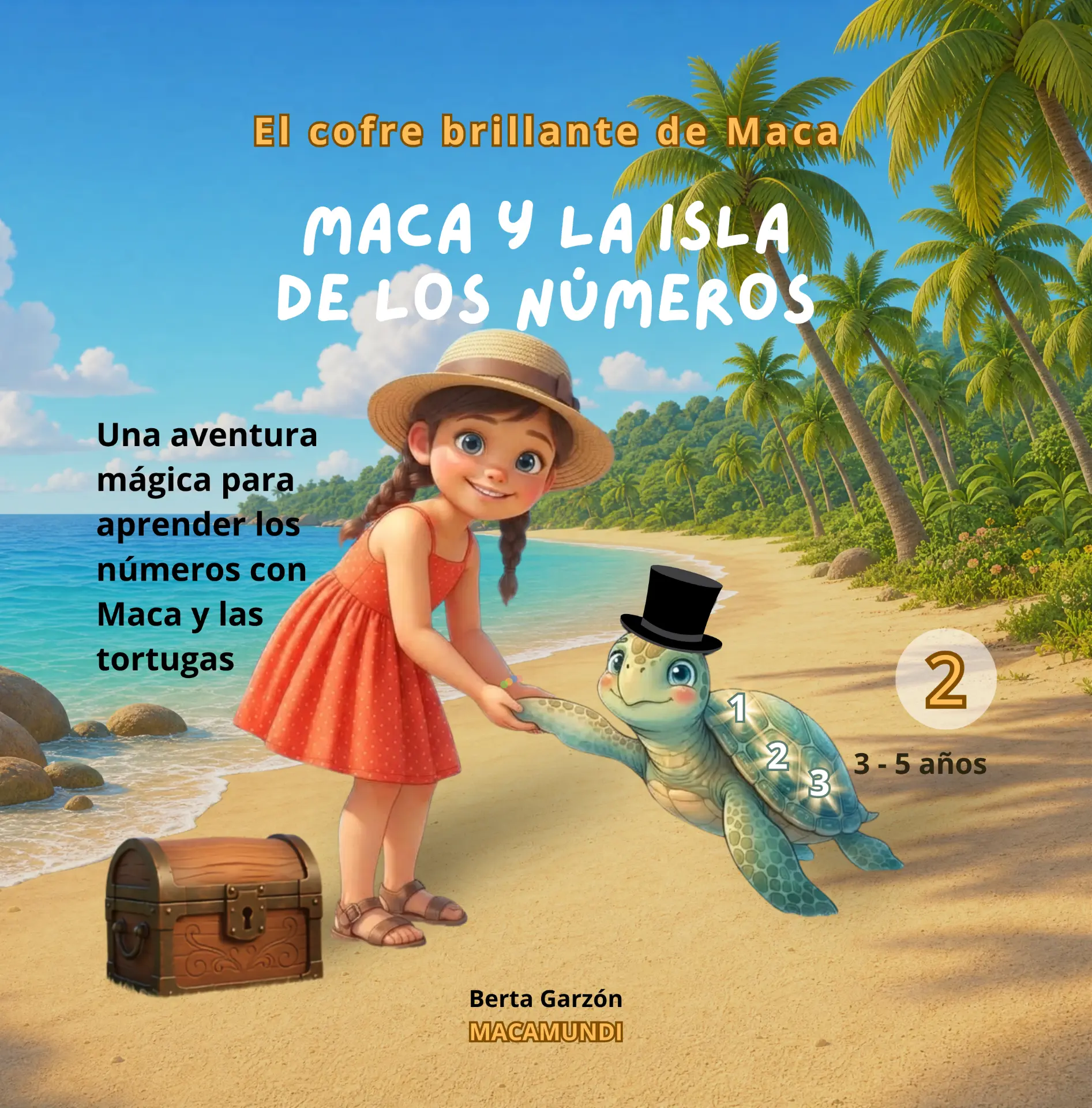 Portada de Maca y la Isla de los Números