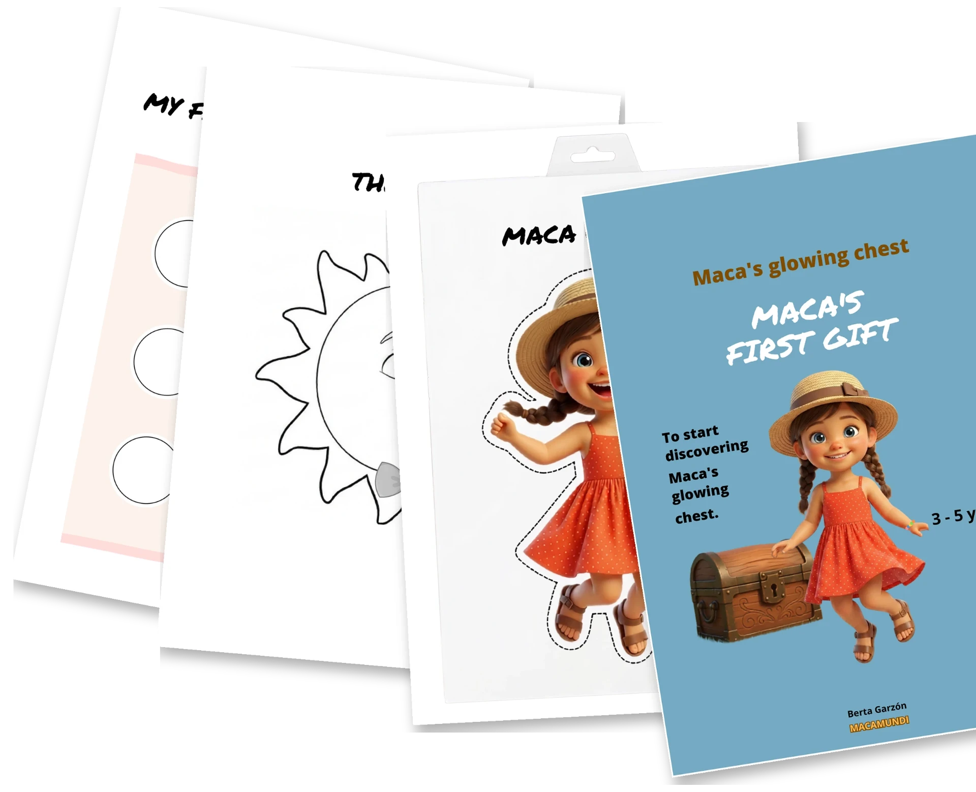 Preview of the contents of Maca's first gift